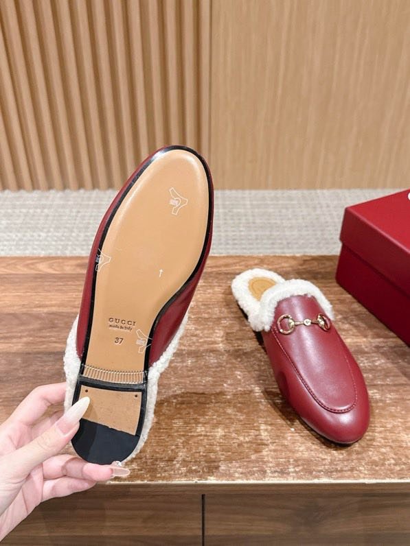 Мюли кожаный Horsebit Mule на меху фото 9