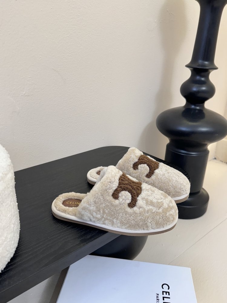 Мюли меховые женские фото 2