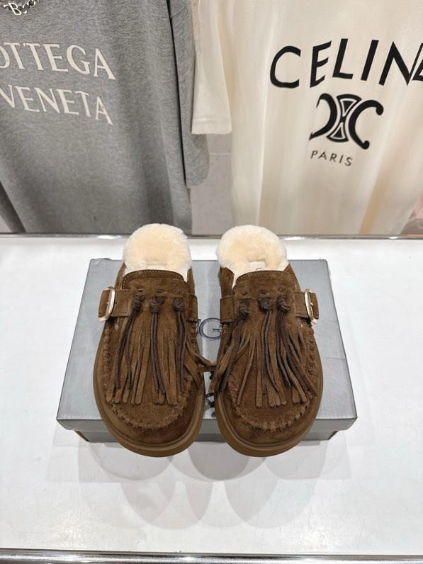 Мюли меховые женские фото 2