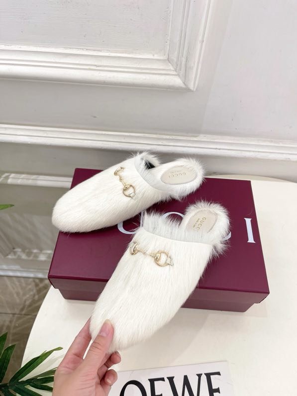 Мюли меховые женские фото 2