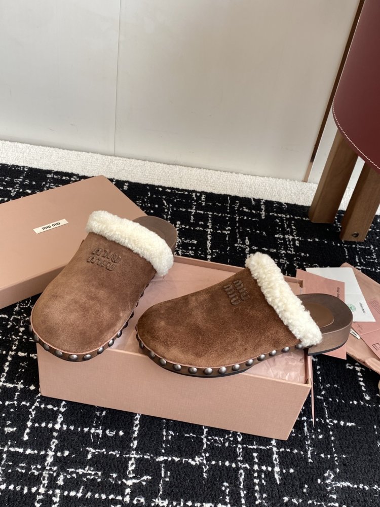 Мюли хутряні жіночі фото 3