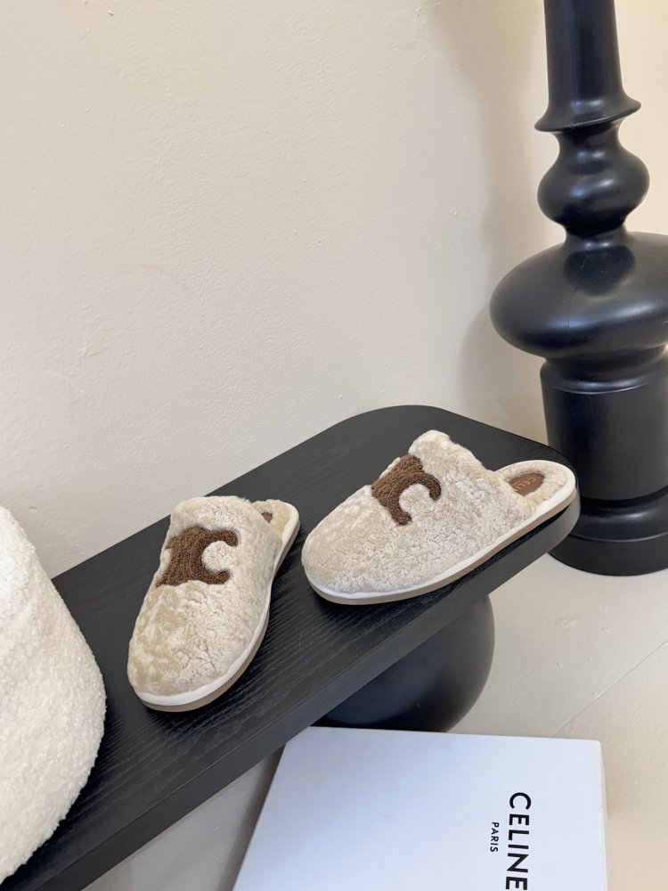 Мюли меховые женские фото 3