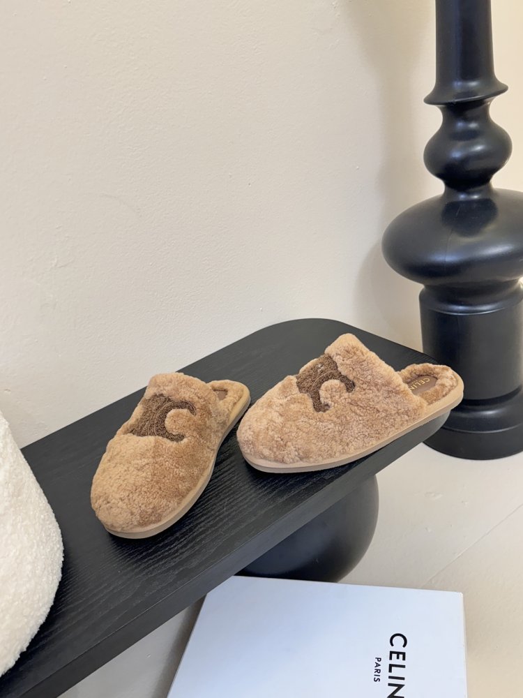 Мюли меховые женские фото 3