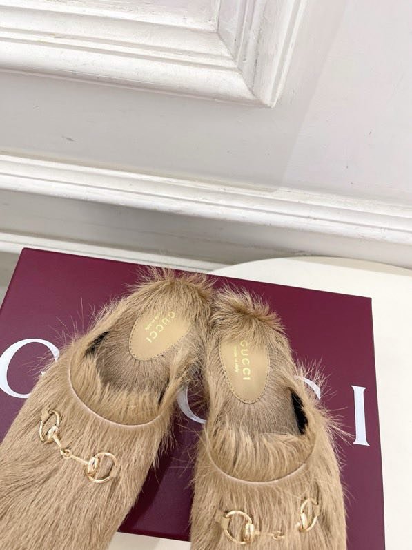 Мюли меховые женские фото 3