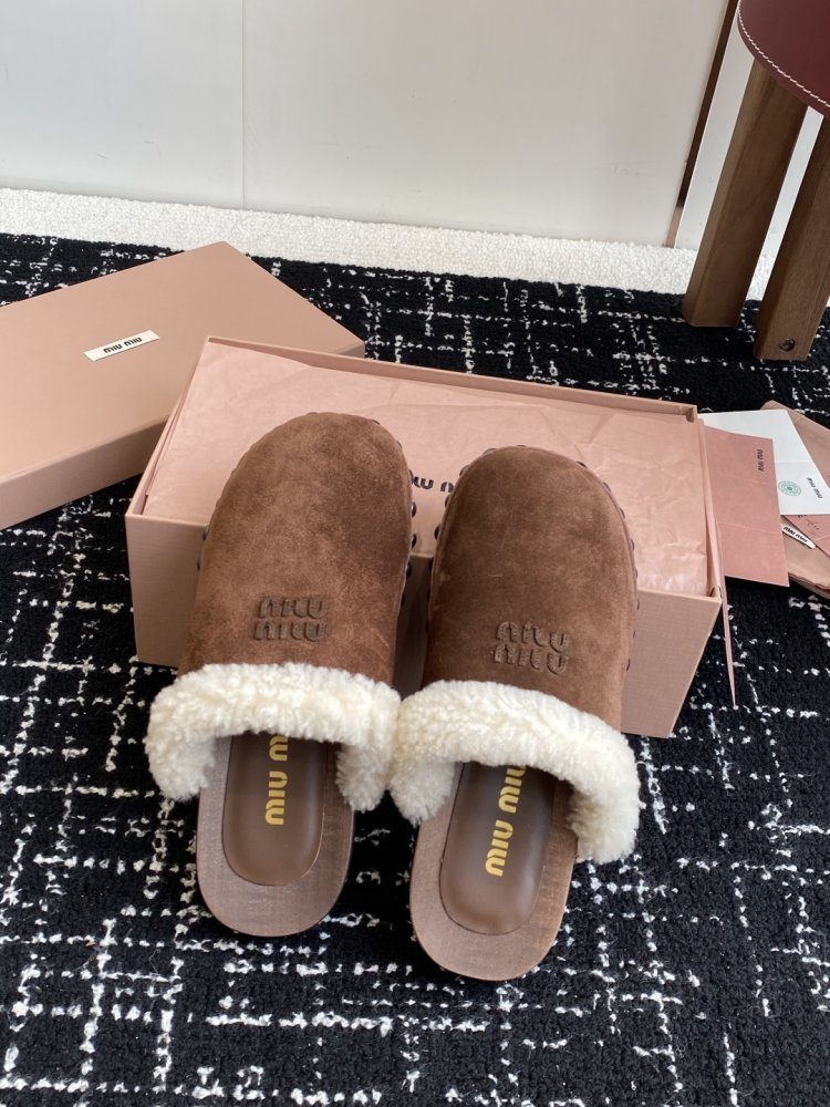 Мюли хутряні жіночі фото 4