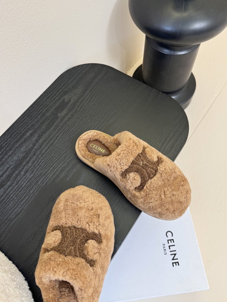 Мюли меховые женские фото 4