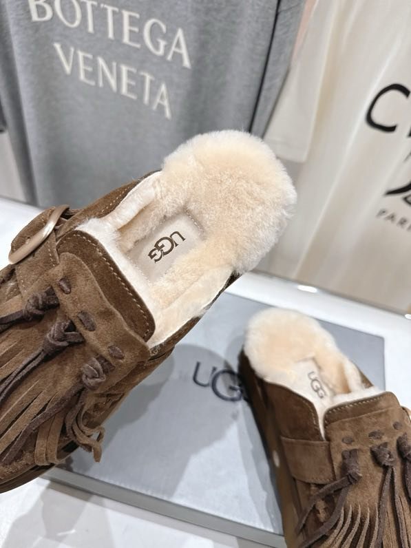 Мюли меховые женские фото 4