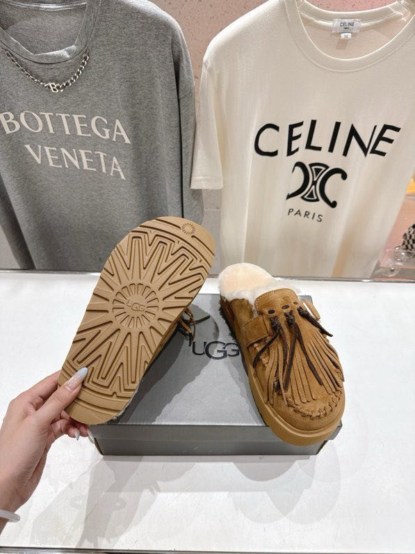 Мюли меховые женские фото 4