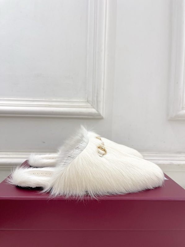 Мюли меховые женские фото 4