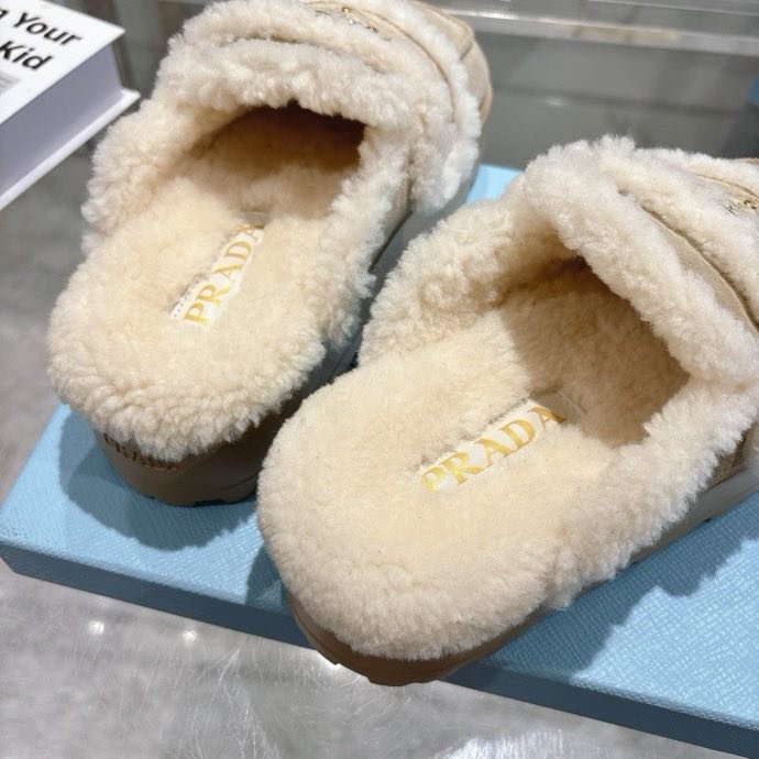 Мюли меховые женские фото 4