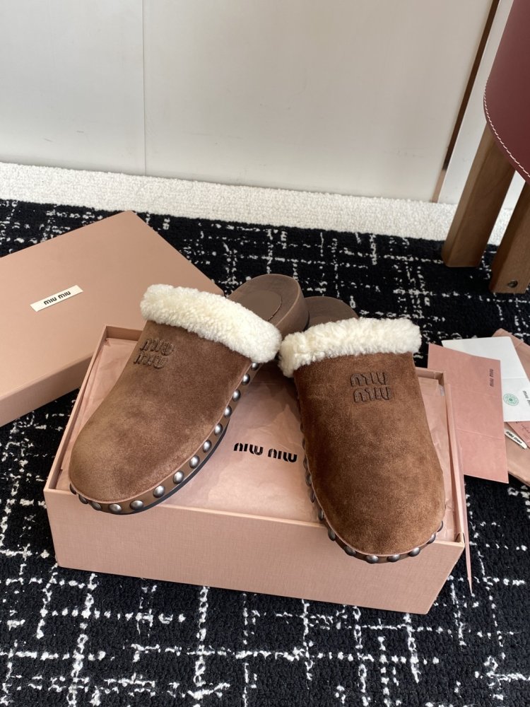 Мюли хутряні жіночі фото 5