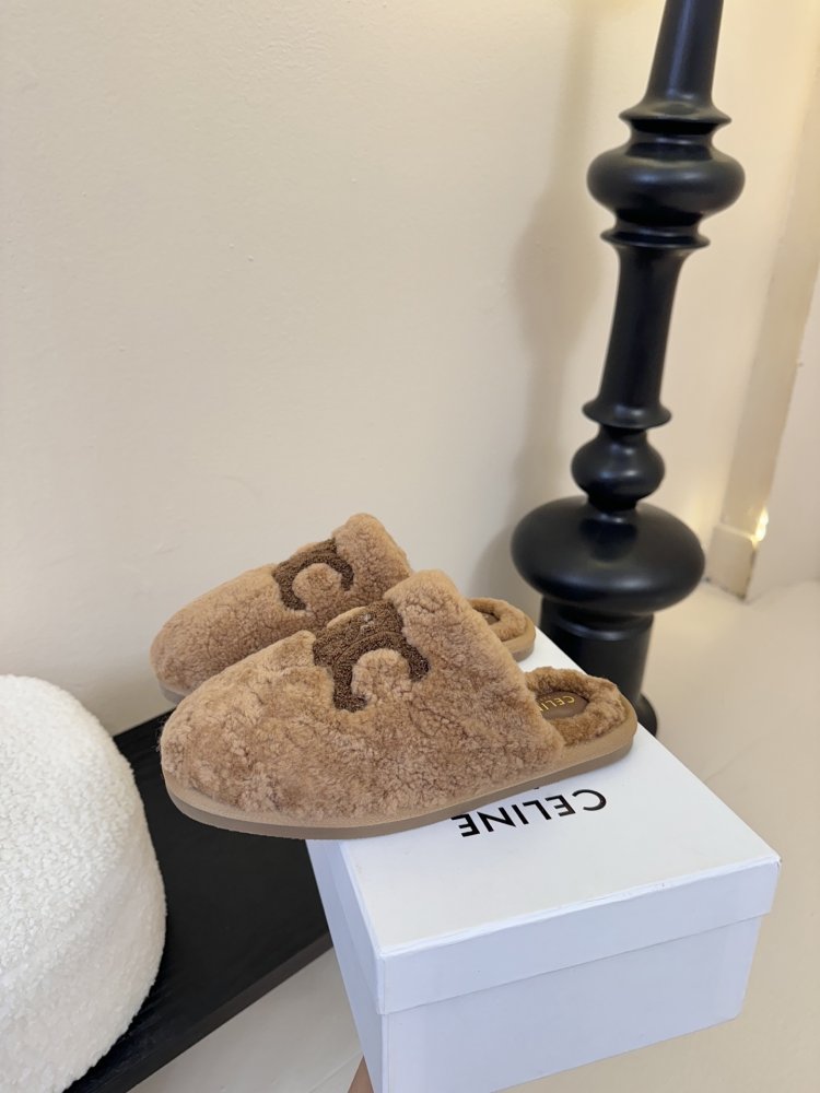 Мюли меховые женские фото 5