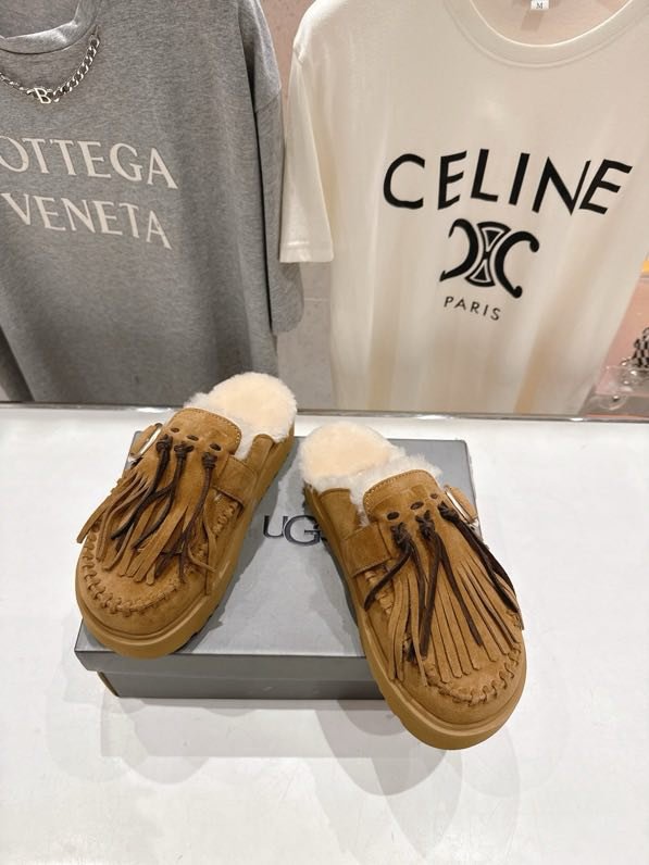 Мюли меховые женские фото 5