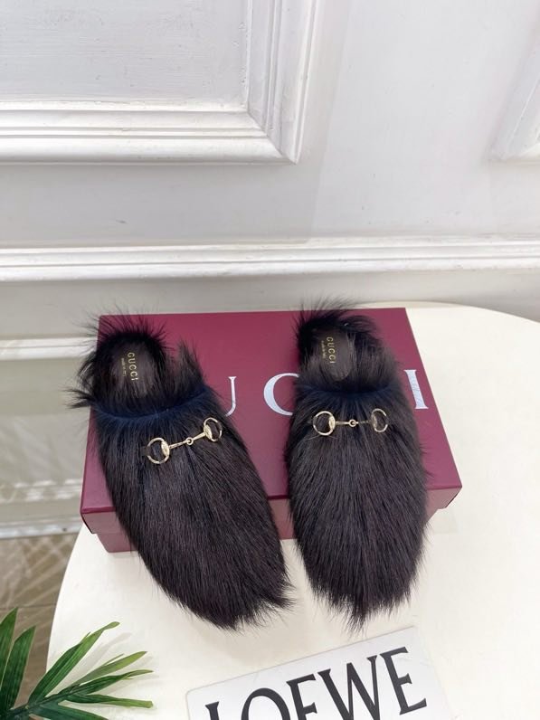 Мюли меховые женские фото 5