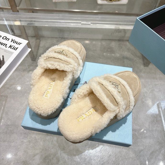 Мюли меховые женские фото 5