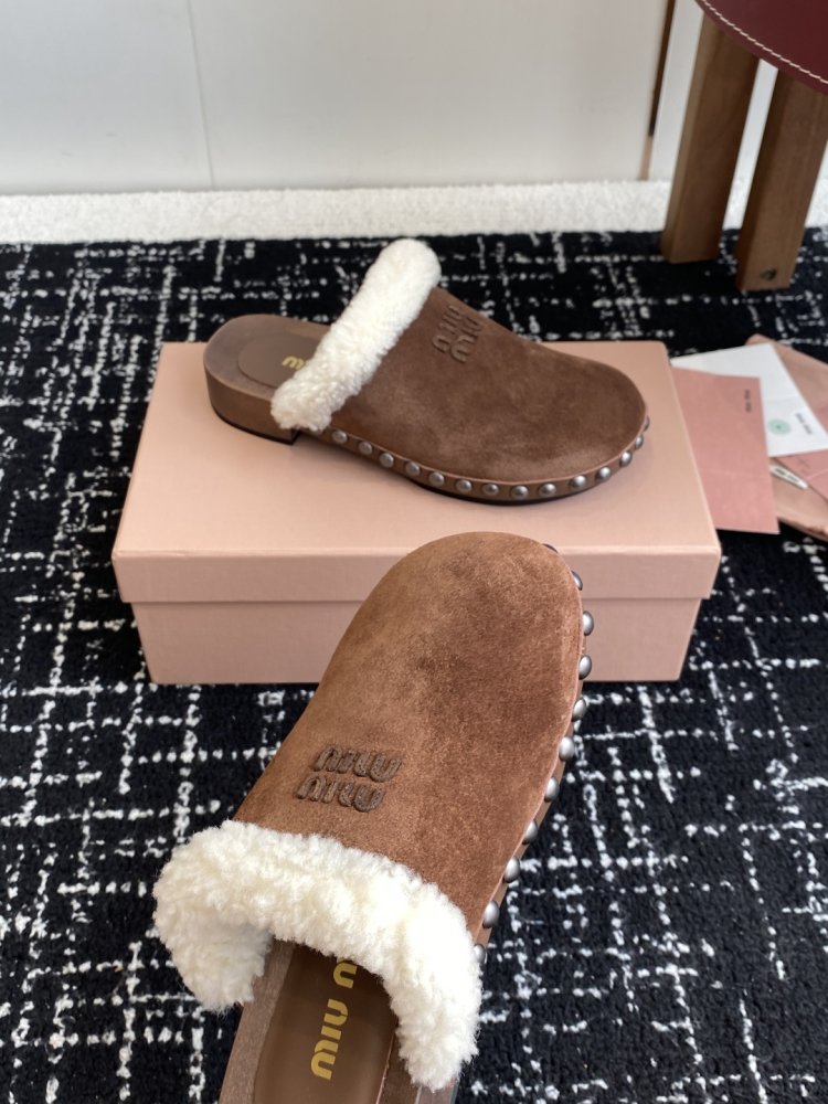 Мюли хутряні жіночі фото 6