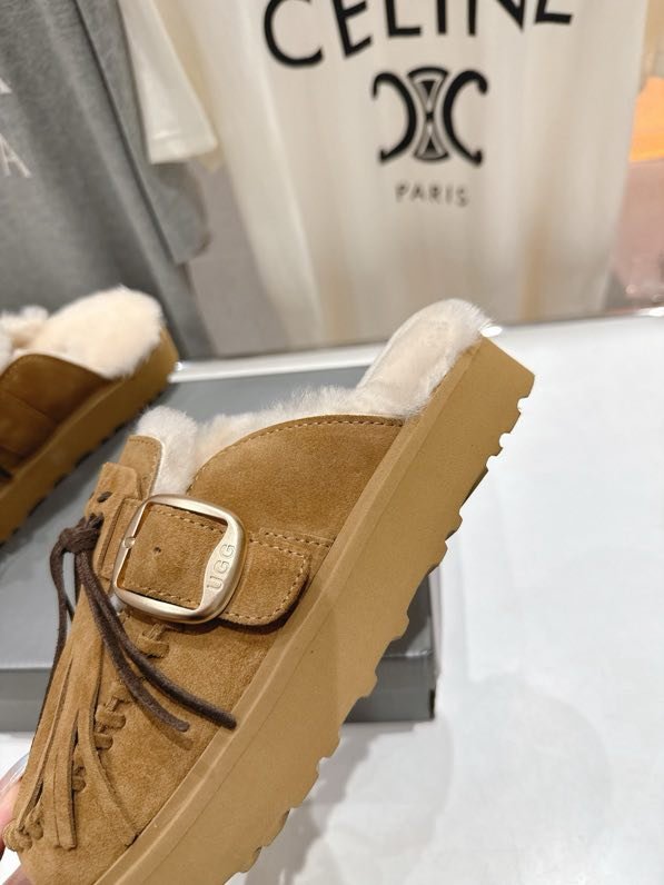 Мюли меховые женские фото 6