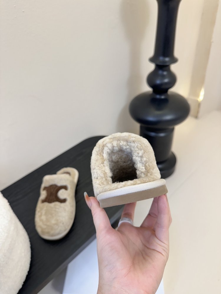 Мюли меховые женские фото 7