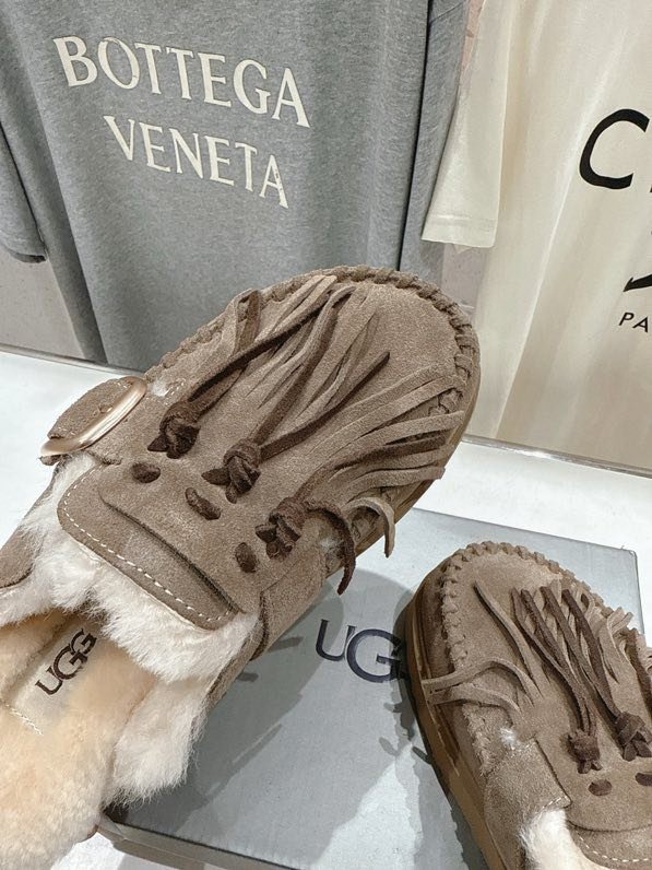 Мюли меховые женские фото 7