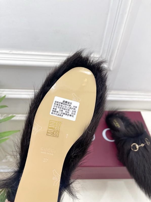 Мюли меховые женские фото 7