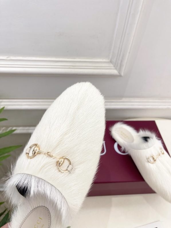 Мюли меховые женские фото 7