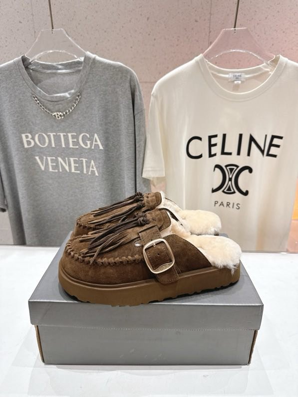 Мюли меховые женские фото 8