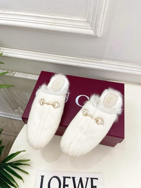 Мюли меховые женские фото 8