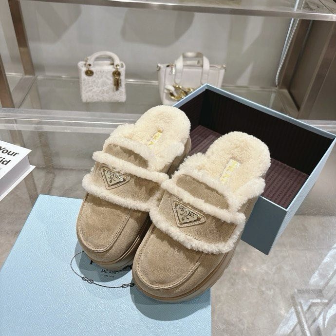 Мюли меховые женские фото 8