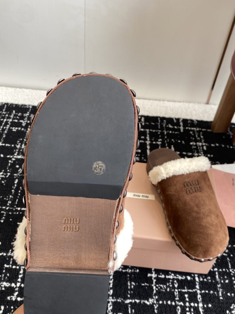 Мюли хутряні жіночі фото 9