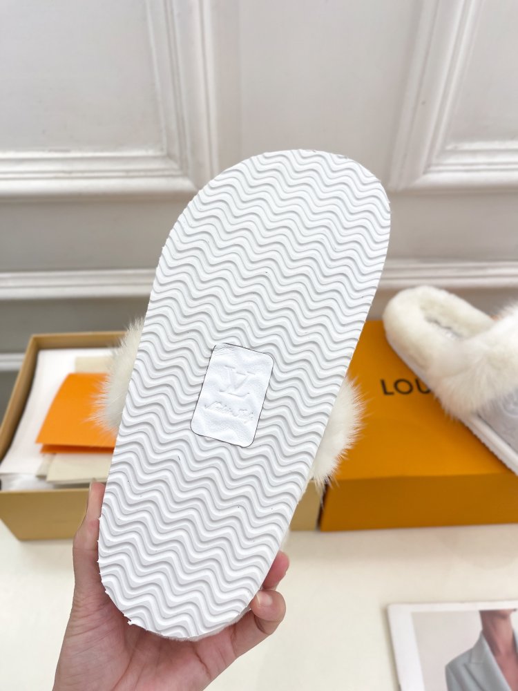 Мюли меховые женские фото 9