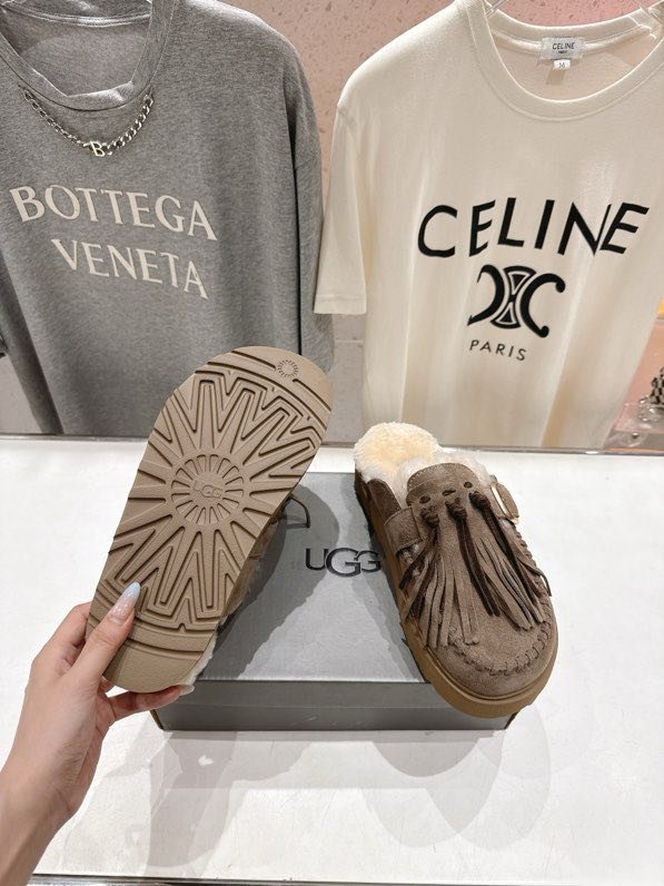 Мюли меховые женские фото 9