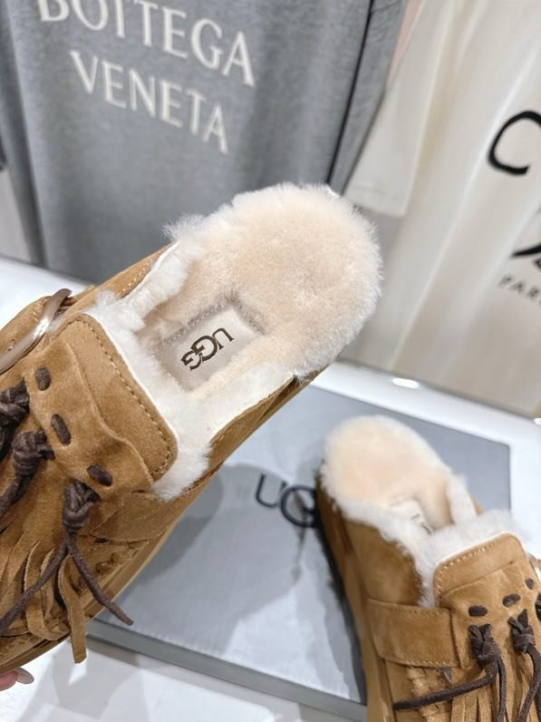 Мюли меховые женские фото 9