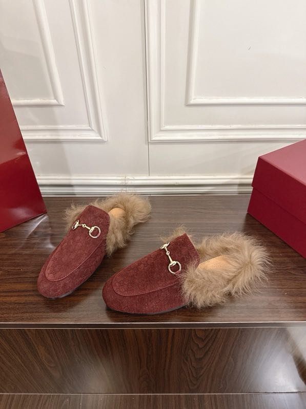 Мюли меховые фото 2