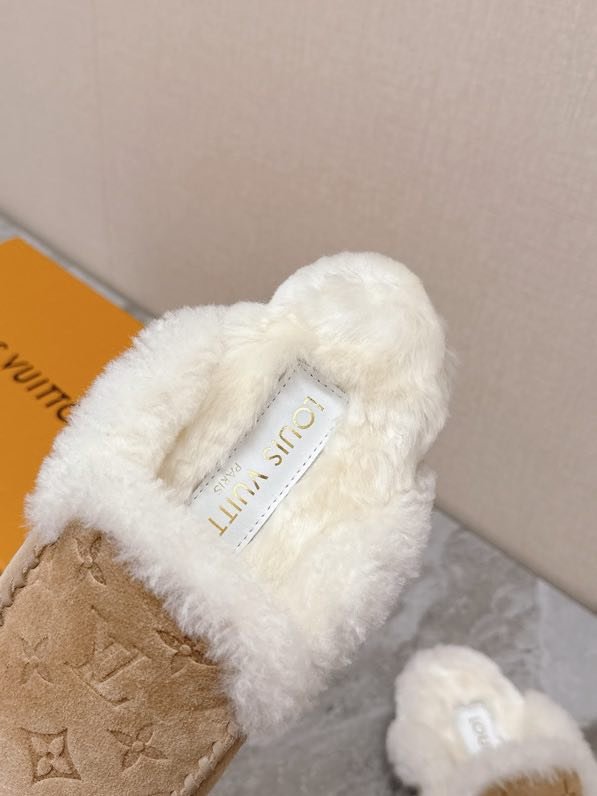 Мюли меховые фото 4