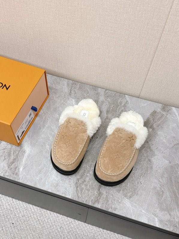 Мюли меховые фото 5