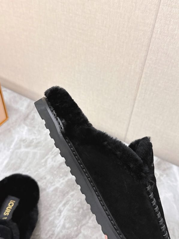 Мюли меховые фото 7