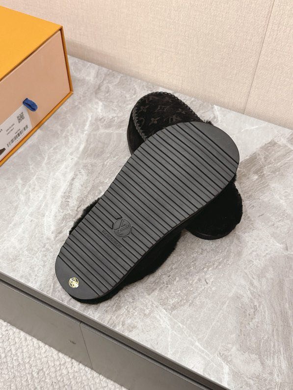 Мюли меховые фото 8