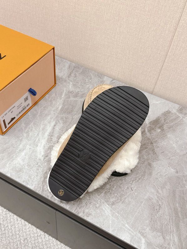 Мюли меховые фото 8