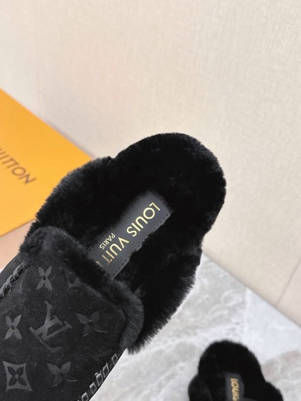 Мюли меховые фото 9