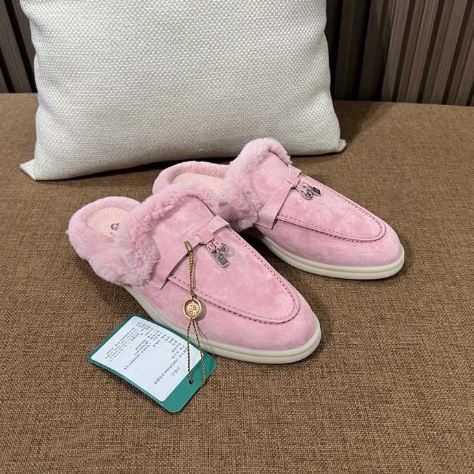 Мюли на меху женские