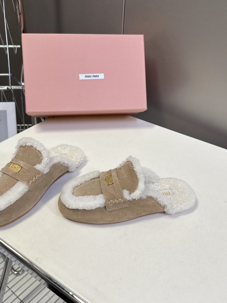 Мюли на меху женские фото 2