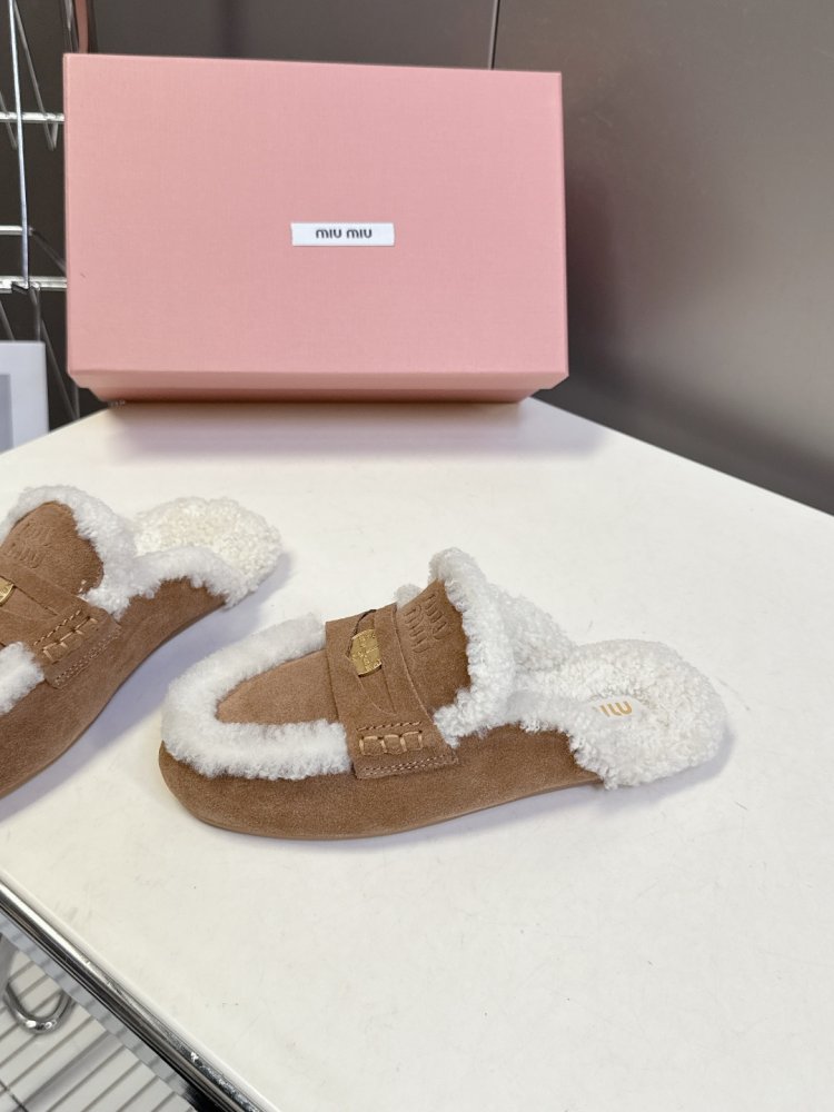 Мюли на меху женские фото 2