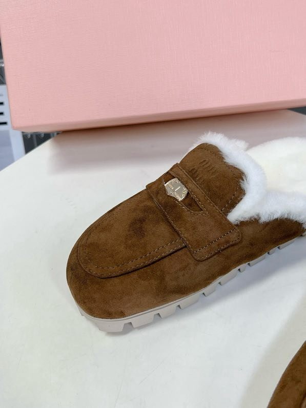 Мюли на меху женские фото 2