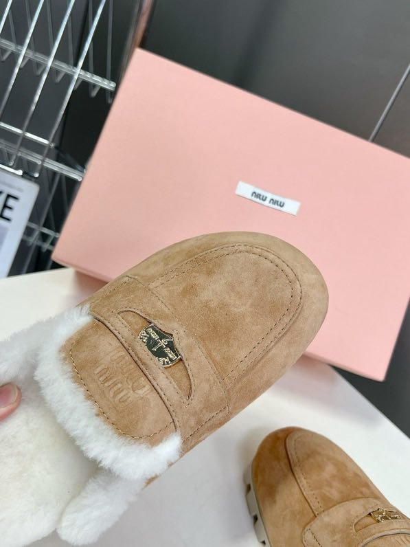 Мюли на меху женские фото 2