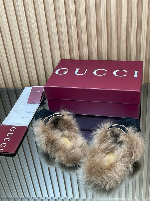 Мюли на хутрі жіночі фото 2