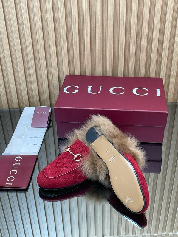 Мюли на хутрі жіночі фото 2