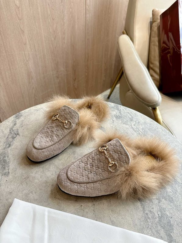 Мюли на хутрі жіночі фото 2