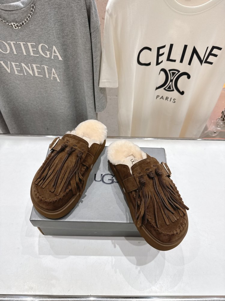 Мюли на хутрі жіночі фото 2