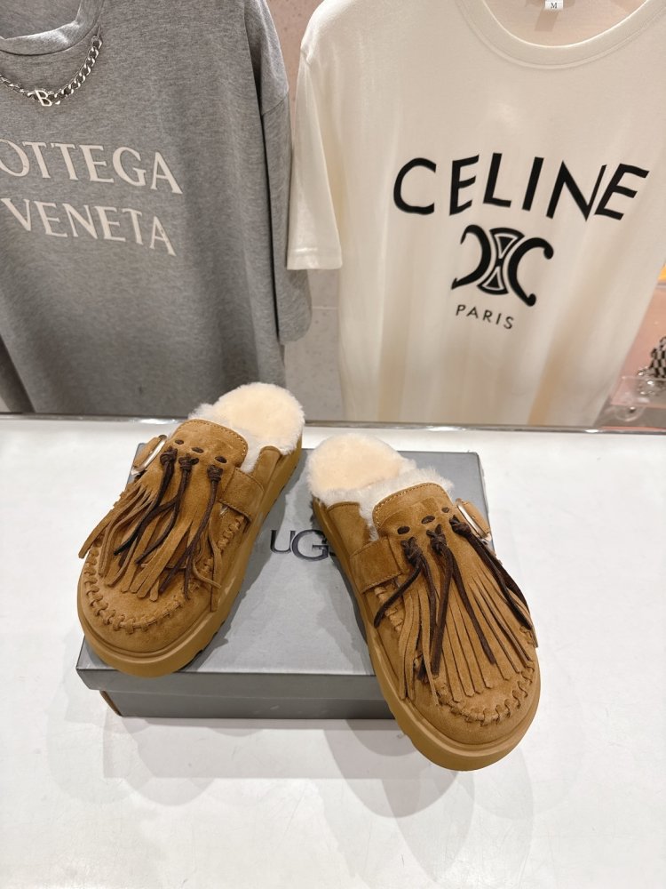 Мюли на хутрі жіночі фото 2