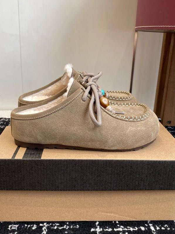 Мюли на меху женские фото 2